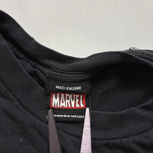 Marvel Mens Super Hero Secret Wars T Shirt Black L Comic Mad Engine - Picture 4 of 6